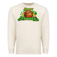 Sandshell St. Patrick's Day Basketball Premium Sweatshirt - HowdyJamesFarm