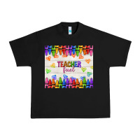 Black teacher fuel Urban Heavy Tee - NancyCooperArtShop