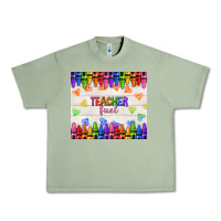 Oil Green teacher fuel Urban Heavy Tee - NancyCooperArtShop
