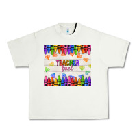 Pistachio teacher fuel Urban Heavy Tee - NancyCooperArtShop
