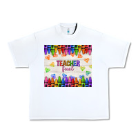 White teacher fuel Urban Heavy Tee - NancyCooperArtShop