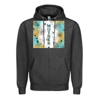 Charcoal Heather mother's day tumbler tbs Zipper Hoodie - TumblerDesignByShophia