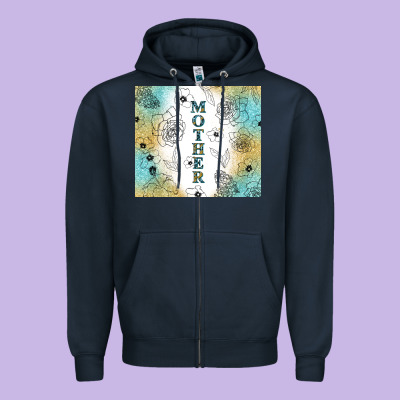 Mother's Day Tumbler Tbs Zipper Hoodie Designed By Tumblerdesignbyshophia