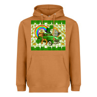 Meerkat St. Patrick's truck Heavyweight Hoodie - CowGirlArtShop