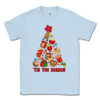 Dusty Blue tis the season mexican christmas Classic Tee - MaliasSmallBusiness