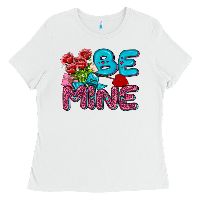 Be Mine Valentine Ladies Tee by AdoDesignShop | Teevron