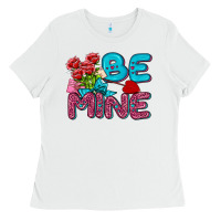 White be mine valentine Ladies Tee - AdoDesignShop