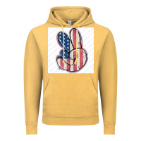 Vintage Mustard small business filigran Vintage Hoodie - MaliasSmallBusiness