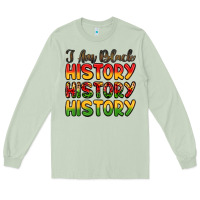 Matcha i am black history Long Sleeve Tee - LillyAllenDesigns