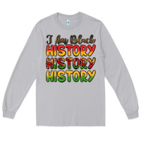 Moon Dust i am black history Long Sleeve Tee - LillyAllenDesigns