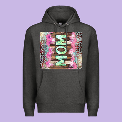 Mom Leopard Premium Hoodie Designed By Cowgirlartshop