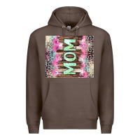 Coffee Mom leopard Premium Hoodie - CowGirlArtShop