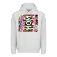 Dove Grey Mom leopard Premium Hoodie - CowGirlArtShop