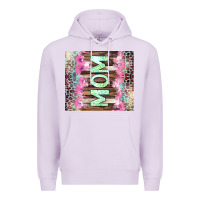 Lilac Mom leopard Premium Hoodie - CowGirlArtShop