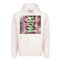 Pale Pink Mom leopard Premium Hoodie - CowGirlArtShop