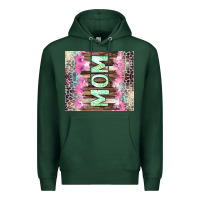 Sports Green Mom leopard Premium Hoodie - CowGirlArtShop