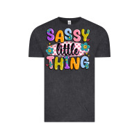 Vintage Black sassy little thing Vintage Tee - MaliasSmallBusiness