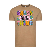 Vintage Coffee sassy little thing Vintage Tee - MaliasSmallBusiness