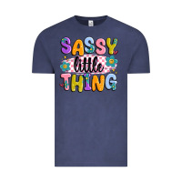Vintage Denim sassy little thing Vintage Tee - MaliasSmallBusiness