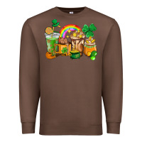 Chestnut St. Patricks coffee cups Premium Sweatshirt - HowdyJamesFarm