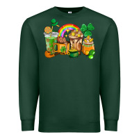 Sports Green St. Patricks coffee cups Premium Sweatshirt - HowdyJamesFarm