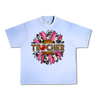 Grape Ice western teacher sunflower Urban Heavy Tee - NancyCooperArtShop