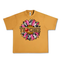 Western Teacher Sunflower Urban Heavy Tee | Teevron