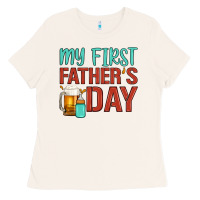 Bone my first father's day Ladies Tee - Artiststas