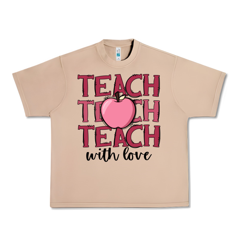 Teach With Love Urban Heavy Tee by JahusDesignShop | Teevron