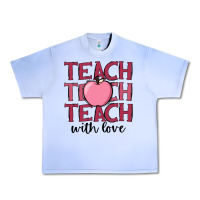 Grape Ice teach with love Urban Heavy Tee - JahusDesignShop