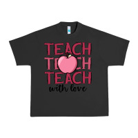 Pigment Black teach with love Urban Heavy Tee - JahusDesignShop