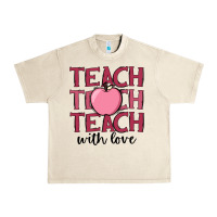 Sandshell teach with love Urban Heavy Tee - JahusDesignShop