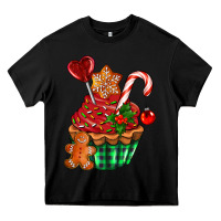 Black christmas cupcake Heavy Core Tee - AdoDesignShop