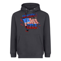 Smoke One nation under god 4th of july Heavyweight Hoodie - CowGirlArtShop