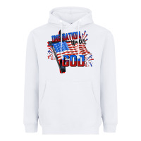 White One nation under god 4th of july Heavyweight Hoodie - CowGirlArtShop