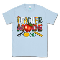 Dusty Blue teacher mode on Classic Tee - NancyCooperArtShop
