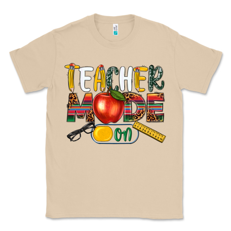 Teacher Mode On Classic Tee by NancyCooperArtShop | Teevron