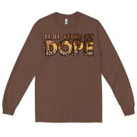 Chestnut black women are dope Long Sleeve Tee - LillyAllenDesigns