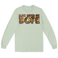 Matcha black women are dope Long Sleeve Tee - LillyAllenDesigns