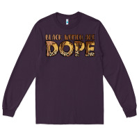 Plum black women are dope Long Sleeve Tee - LillyAllenDesigns