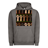 Pigment Tornado melanin rised fist seamless pattern Urban Hoodie - BundleAndBundleShop