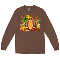 Chestnut Fall American Football Long Sleeve Tee - RanaPortraitStore