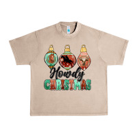 French Oak howdy christmas Urban Heavy Tee - MaliasSmallBusiness