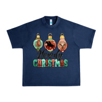 Navy howdy christmas Urban Heavy Tee - MaliasSmallBusiness
