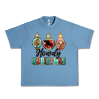 Pebble Blue howdy christmas Urban Heavy Tee - MaliasSmallBusiness