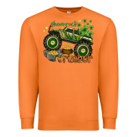 Carrot shamrock crusher st. patrick's day Premium Sweatshirt - HowdyJamesFarm