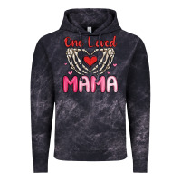 Cloud Black one loved mama Vintage Hoodie - MaliasSmallBusiness