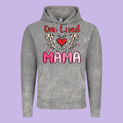 One Loved Mama Vintage Hoodie Designed By Maliassmallbusiness