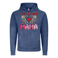 Vintage Denim one loved mama Vintage Hoodie - MaliasSmallBusiness