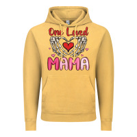 Vintage Mustard one loved mama Vintage Hoodie - MaliasSmallBusiness